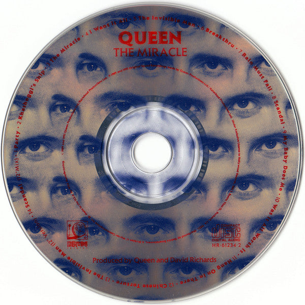 Queen : The Miracle (CD, Album, RM)