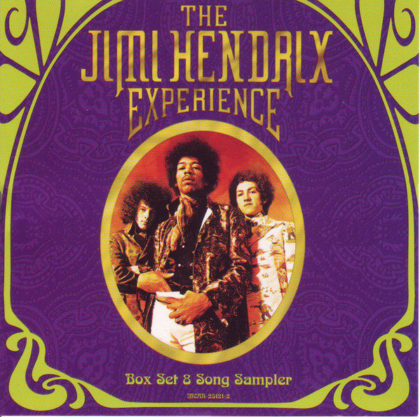 The Jimi Hendrix Experience : Box Set 8 Song Sampler (CD, Promo, Smplr)