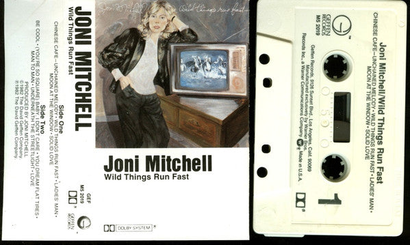 Joni Mitchell : Wild Things Run Fast (Cass, Album)