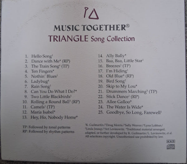 Music Together : Triangle (2xCD, Album)