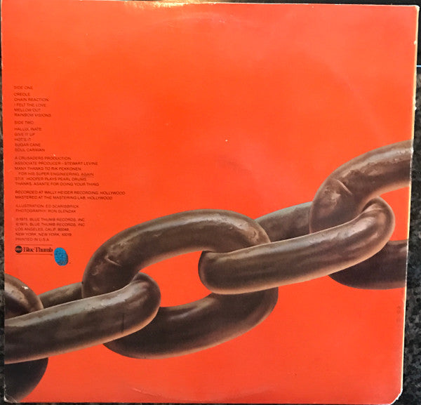 The Crusaders : Chain Reaction (LP, Album, Promo, Ter)