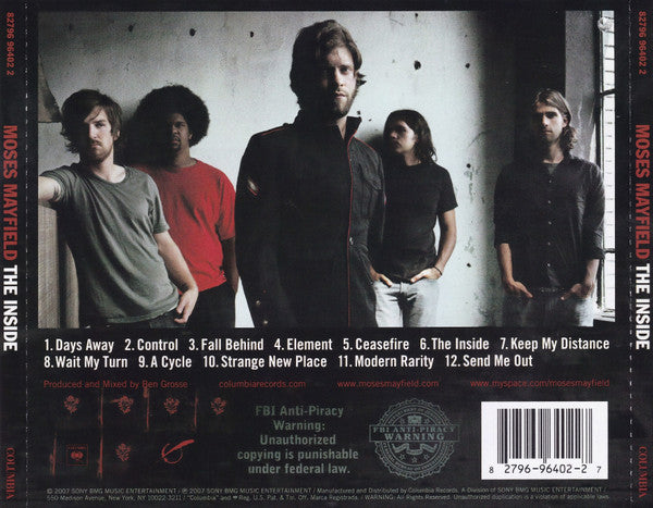 Moses Mayfield : The Inside (CD, Album)