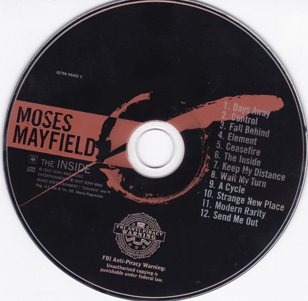 Moses Mayfield : The Inside (CD, Album)