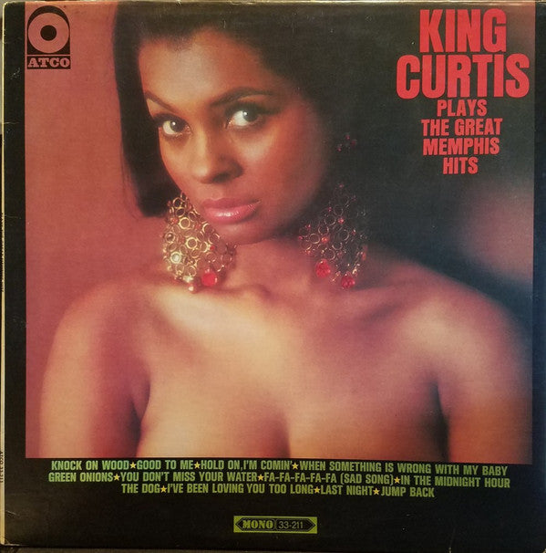 King Curtis : Plays The Great Memphis Hits (LP, Album, Mono, Ter)