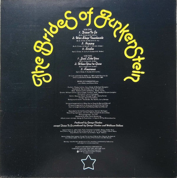 The Brides Of Funkenstein* : Funk Or Walk (LP, Album, Pre)