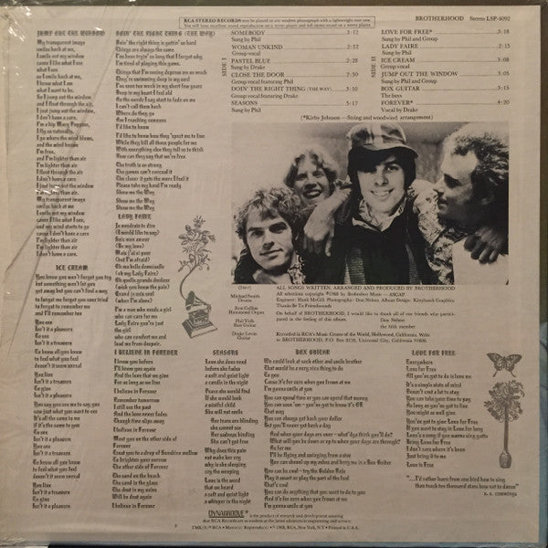 Brotherhood (8) : Brotherhood (LP, Album)