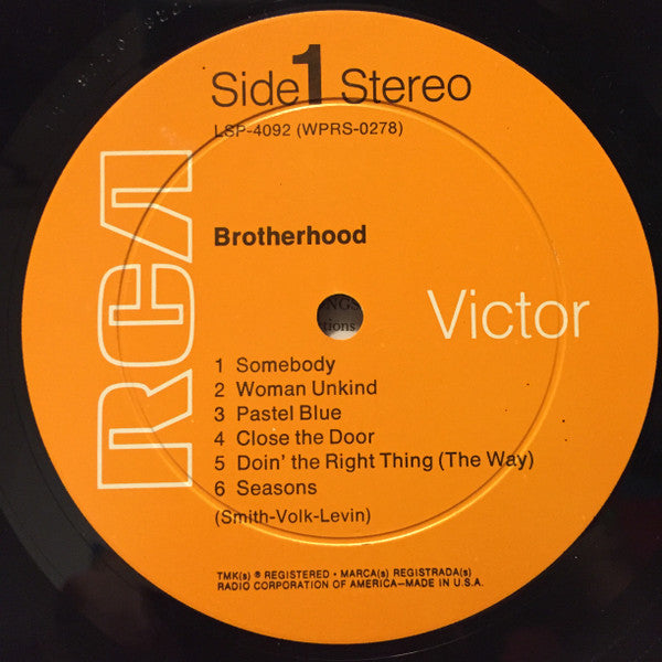 Brotherhood (8) : Brotherhood (LP, Album)