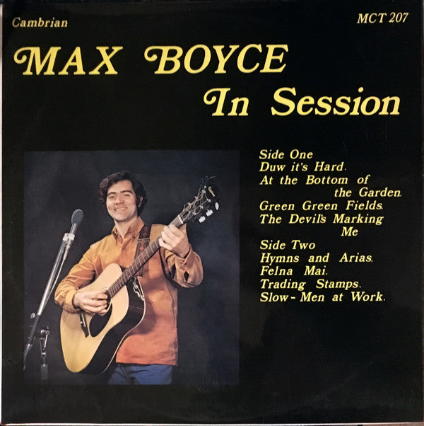 Max Boyce : In Session (LP, Album)