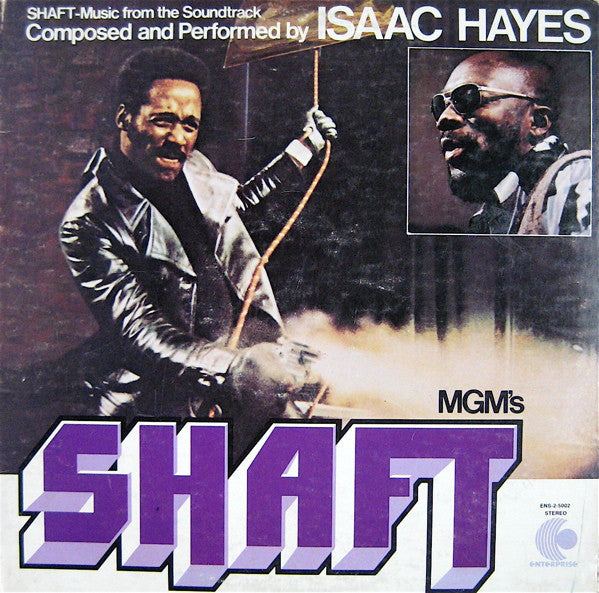 Isaac Hayes : Shaft (2xLP, Album, Blu)