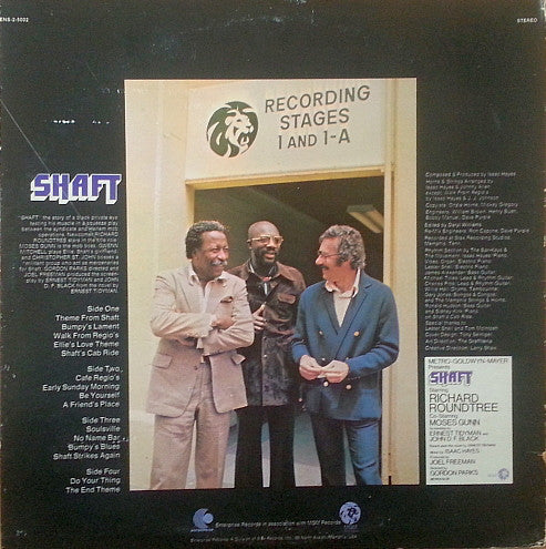 Isaac Hayes : Shaft (2xLP, Album, Blu)