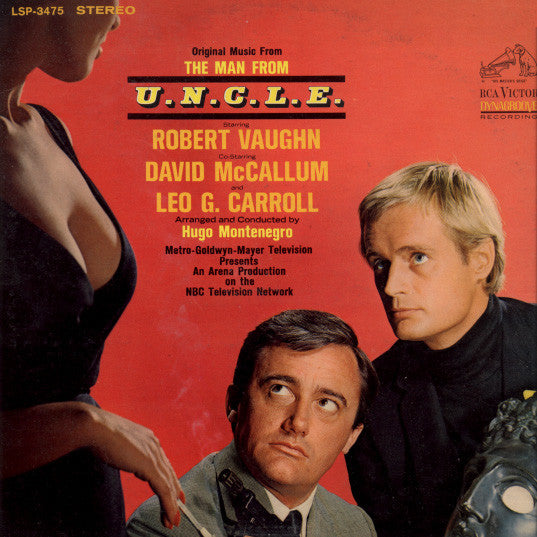 Hugo Montenegro : Original Music From The Man From U.N.C.L.E. (LP, Album, Hol)
