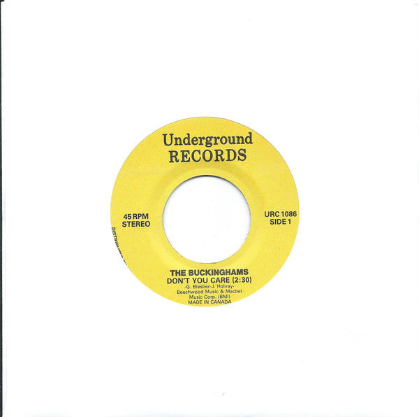 The Buckinghams : Don't You Care (7", RE)
