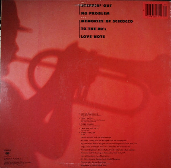 Chuck Mangione : Love Notes (LP, Album, RE)