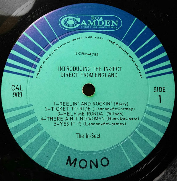The In-Sect : Introducing The In-Sect Direct From England (LP, Album, Mono)
