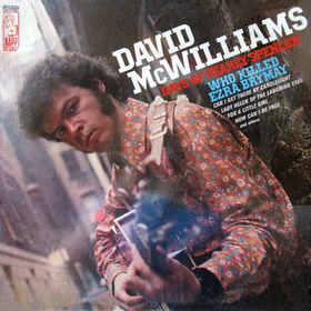 David McWilliams : Days Of Pearly Spencer - Who Killed Ezra Brymay (LP, Album)