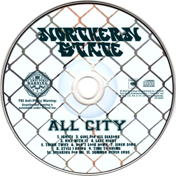 Northern State : All City (CD, Album, Exp)