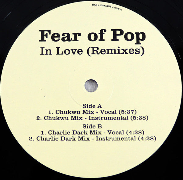 Fear Of Pop : In Love (2x12", Promo)