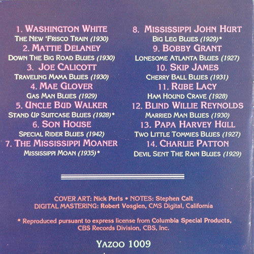 Various : Mississippi Moaners 1927-1942 (CD, Comp, RE)