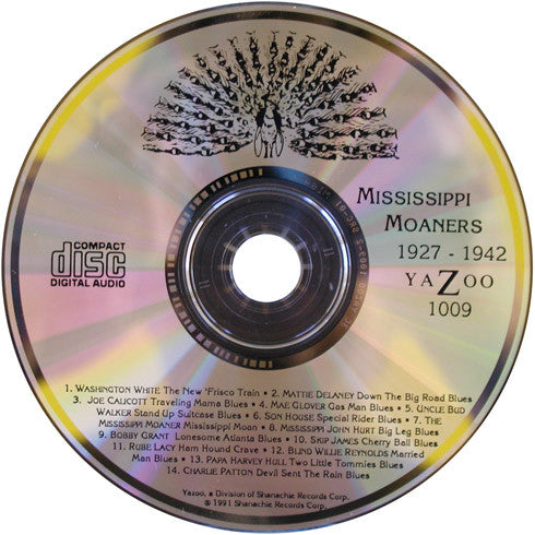 Various : Mississippi Moaners 1927-1942 (CD, Comp, RE)