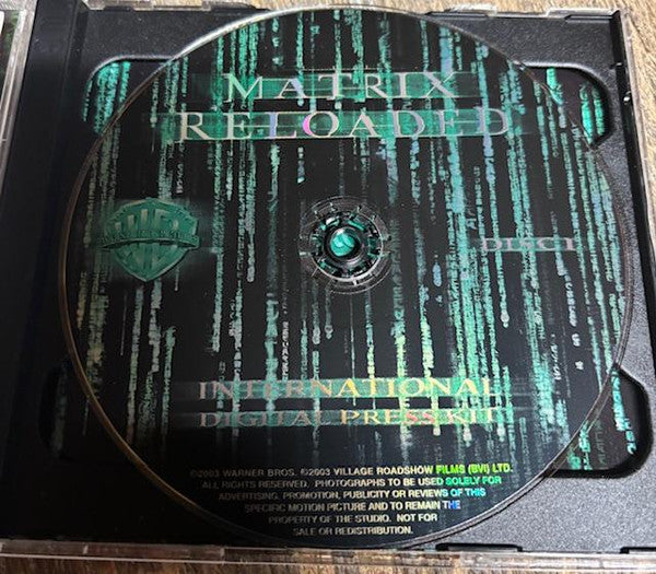 Various : Matrix Reloaded (DVD-D, Promo, Dig)