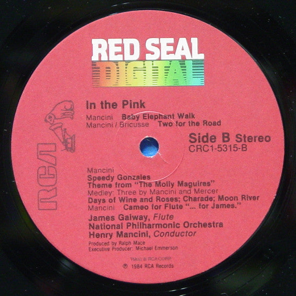 James Galway & Henry Mancini : In The Pink (LP, Album, Ind)