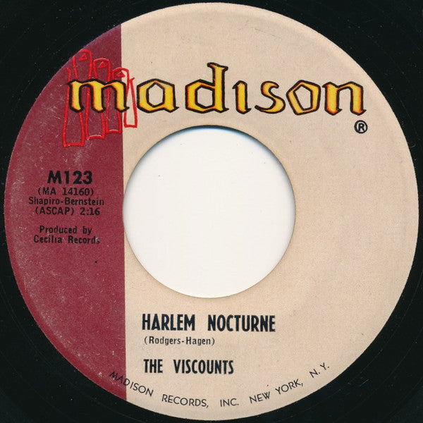 The Viscounts : Harlem Nocturne  (7", Single)
