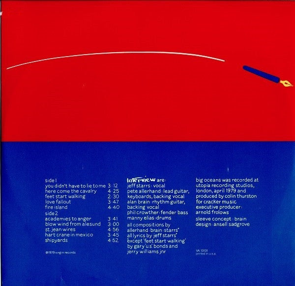 Interview : Big Oceans (LP, Album, Pre)