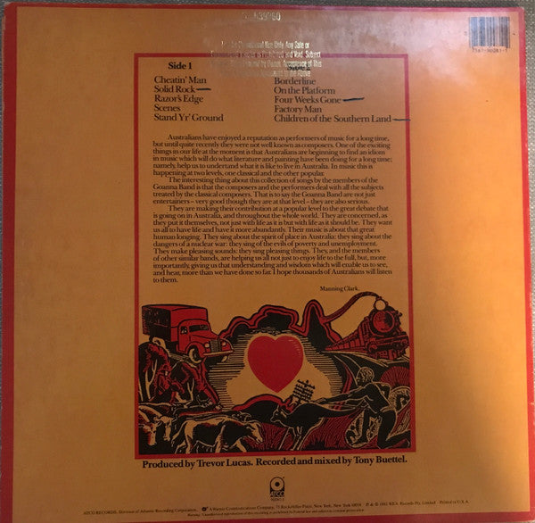 Goanna : Spirit Of Place (LP, Album, SP )