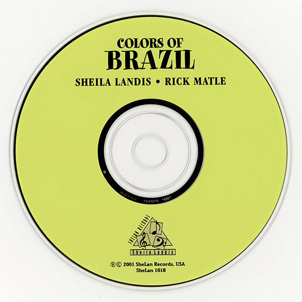 Sheila Landis + Rick Matle : Colors Of Brazil (CD, Album)