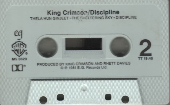 King Crimson : Discipline (Cass, Album)