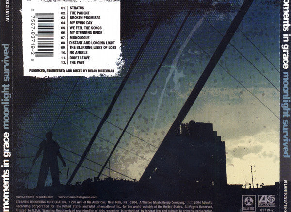 Moments In Grace : Moonlight Survived (CD, Album)