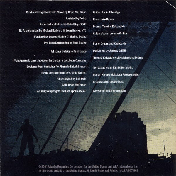 Moments In Grace : Moonlight Survived (CD, Album)