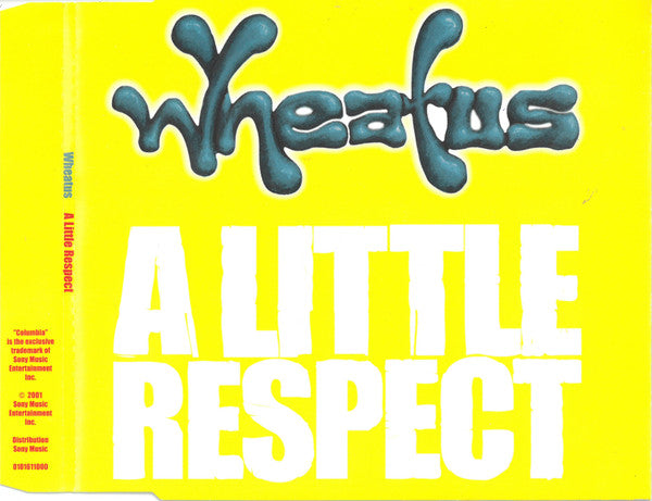 Wheatus : A Little Respect (CD, Single, Promo)