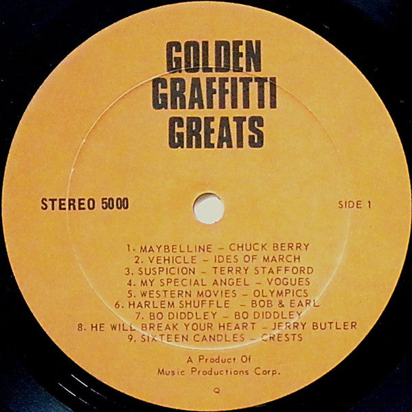 Various : Golden Graffitti Greats (LP, Comp)