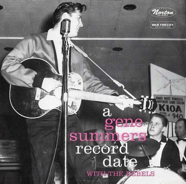 Gene Summers And His Rebels : A Gene Summers Record Date With The Rebels (7", EP)