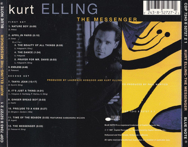 Kurt Elling : The Messenger (CD, Album)
