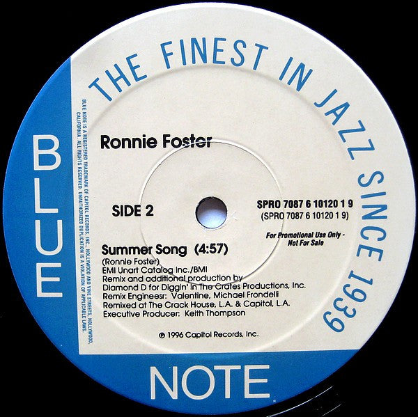 The Cannonball Adderley Quintet / Ronnie Foster : Hummin' / Summer Song (12", Promo)