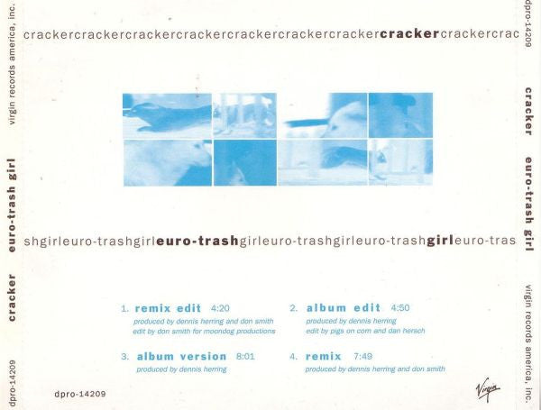 Cracker : Euro-Trash Girl (CD, Single, Promo)