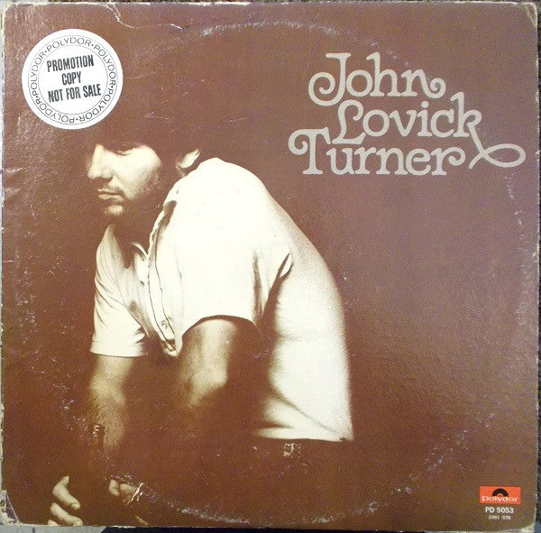 John Lovick Turner : Rookie Of The Year (LP, Album, Promo)