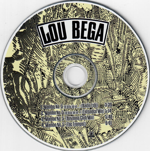 Lou Bega : Mambo No. 5 (A Little Bit Of...) (CD, Single, Promo)