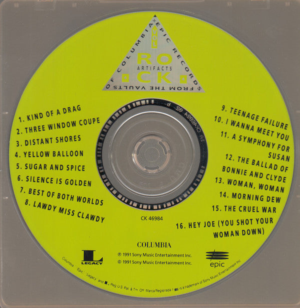 Various : Rock Artifacts Volume 4 (CD, Comp)