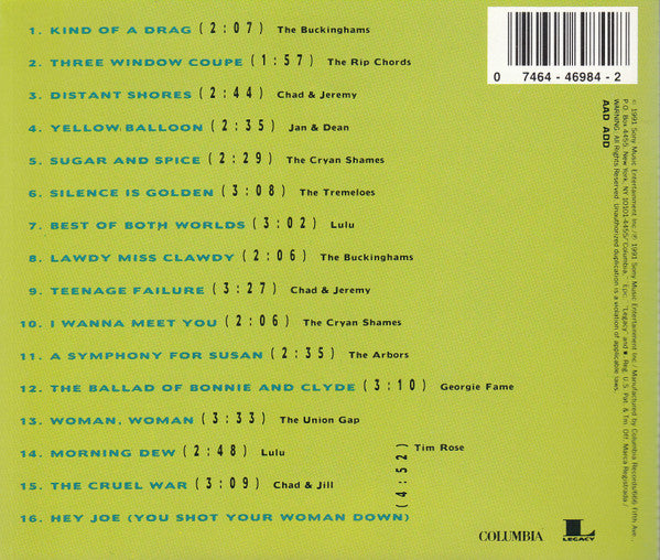 Various : Rock Artifacts Volume 4 (CD, Comp)