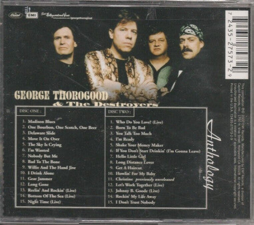 George Thorogood & The Destroyers : Anthology (2xCD, Comp, RM)