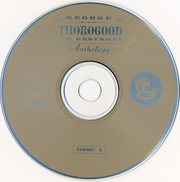 George Thorogood & The Destroyers : Anthology (2xCD, Comp, RM)