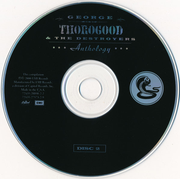 George Thorogood & The Destroyers : Anthology (2xCD, Comp, RM)