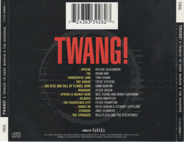 Various : Twang! - A Tribute To Hank Marvin & The Shadows (CD, Album)