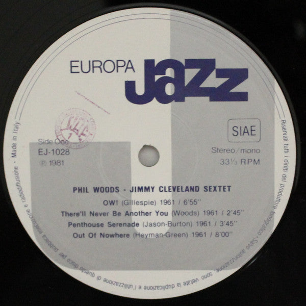 Thelonious Monk, Phil Woods, Jimmy Cleveland, Max Roach : Europa Jazz (LP, Comp)