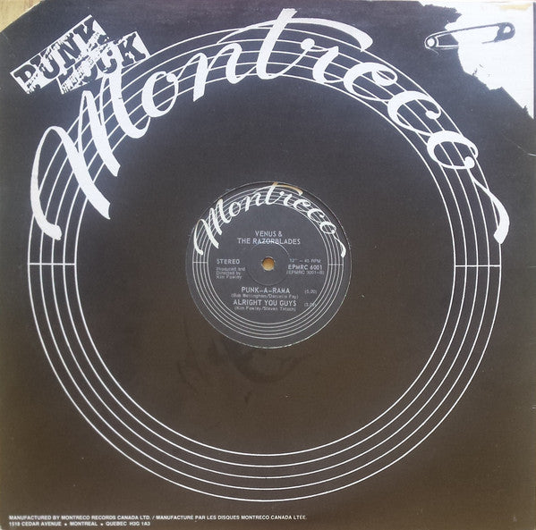 Venus & The Razorblades : Venus & The Razorblades (12", EP)