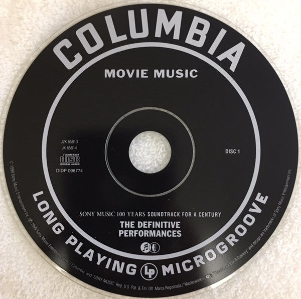 Various : Movie Music - The Definitive Performances (2xCD, Comp)