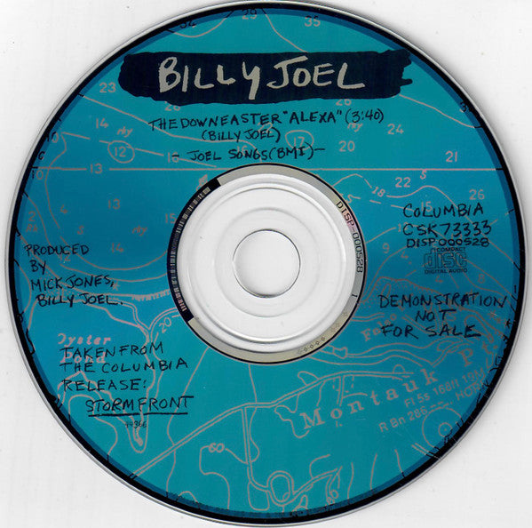 Billy Joel : The Downeaster "Alexa" (CD, Single, Promo)